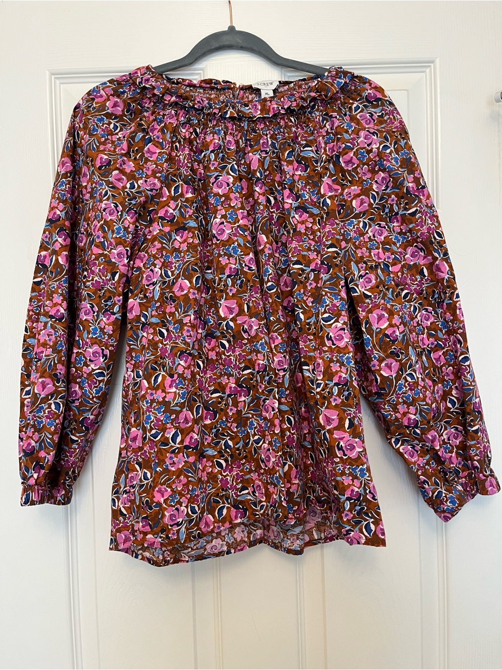 J Crew Floral Women’s Blouse - Multicolor